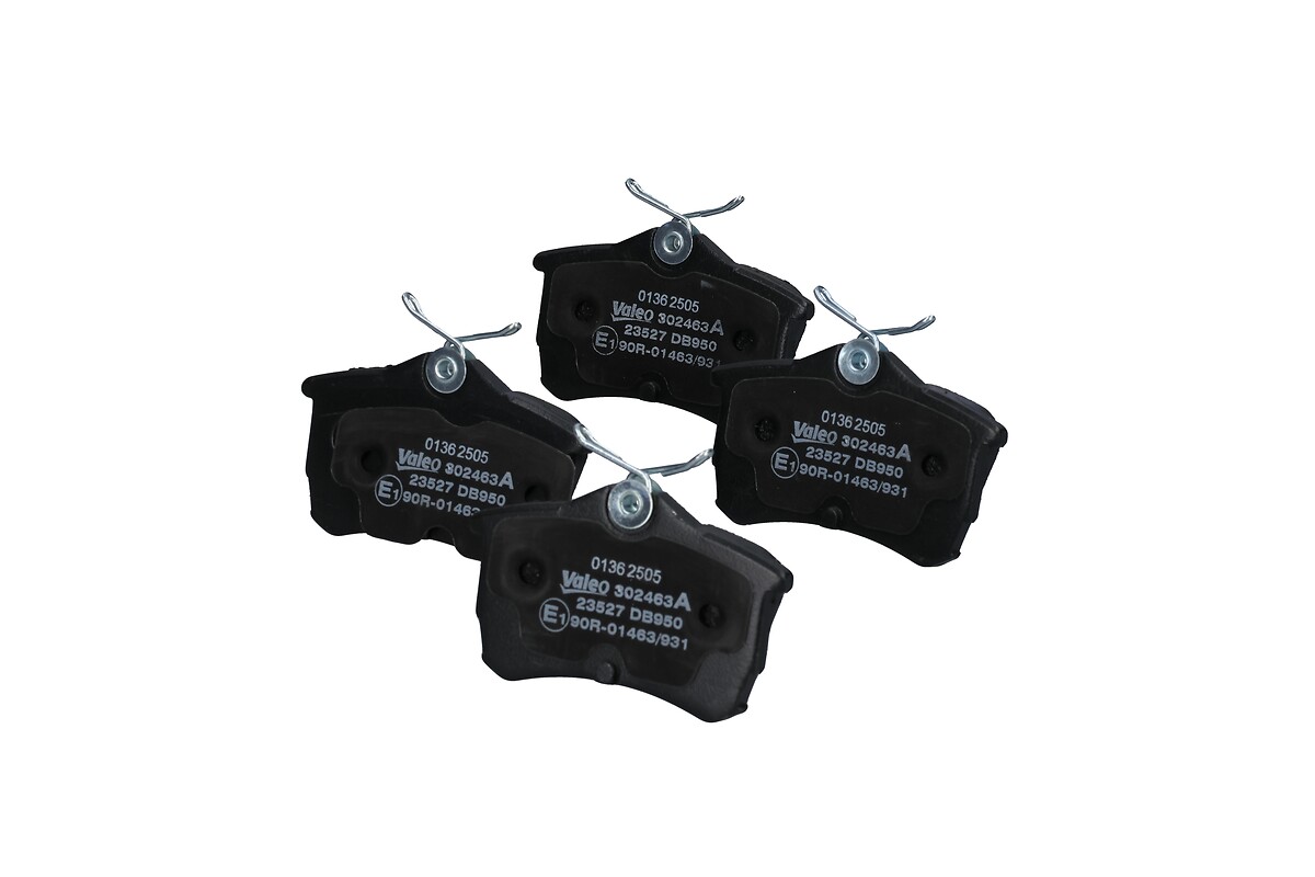 Jeu de 4 plaquettes de frein VALEO ref. 302463A